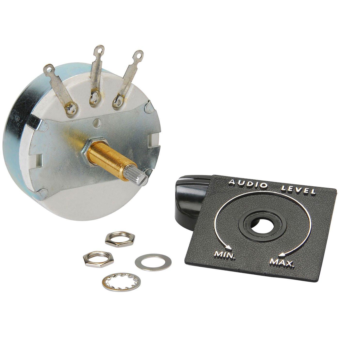Parts Express Speaker L-Pad Attenuator 100W Mono 1" Shaft 8 Ohm