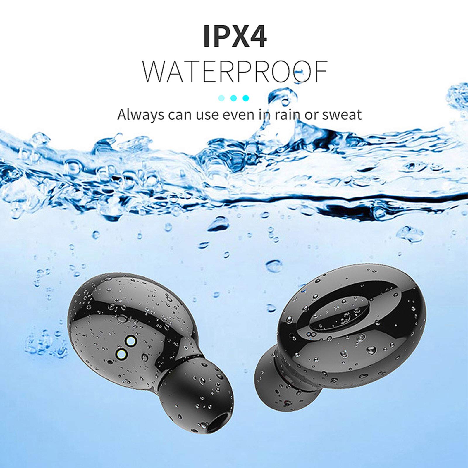 Fone de ouvido Bluetooth, XG13 Fones de ouvido esportivos, fones