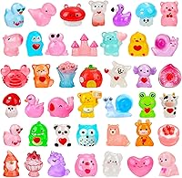 Vista 38 de 120 piezas de mini patos de resina para el día de San Valentín, letras rojas, rosas y blancas, diminutos patos de resina a granel, pequeñas figuras