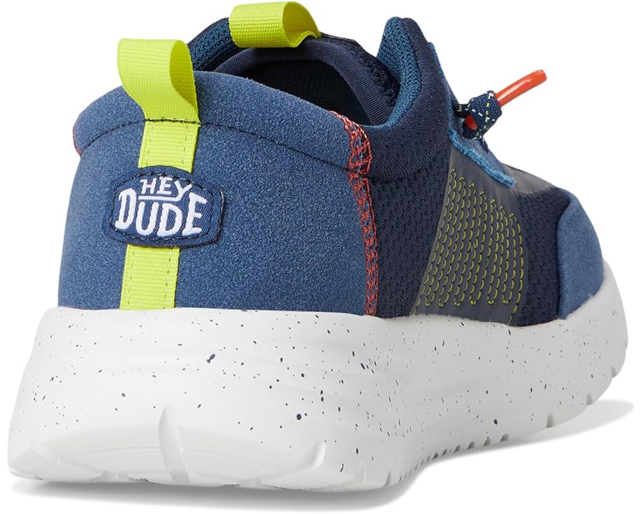 Hey Dude Kids Sirocco Play Sport Stripe (Little Kid/Big Kid) - Back View