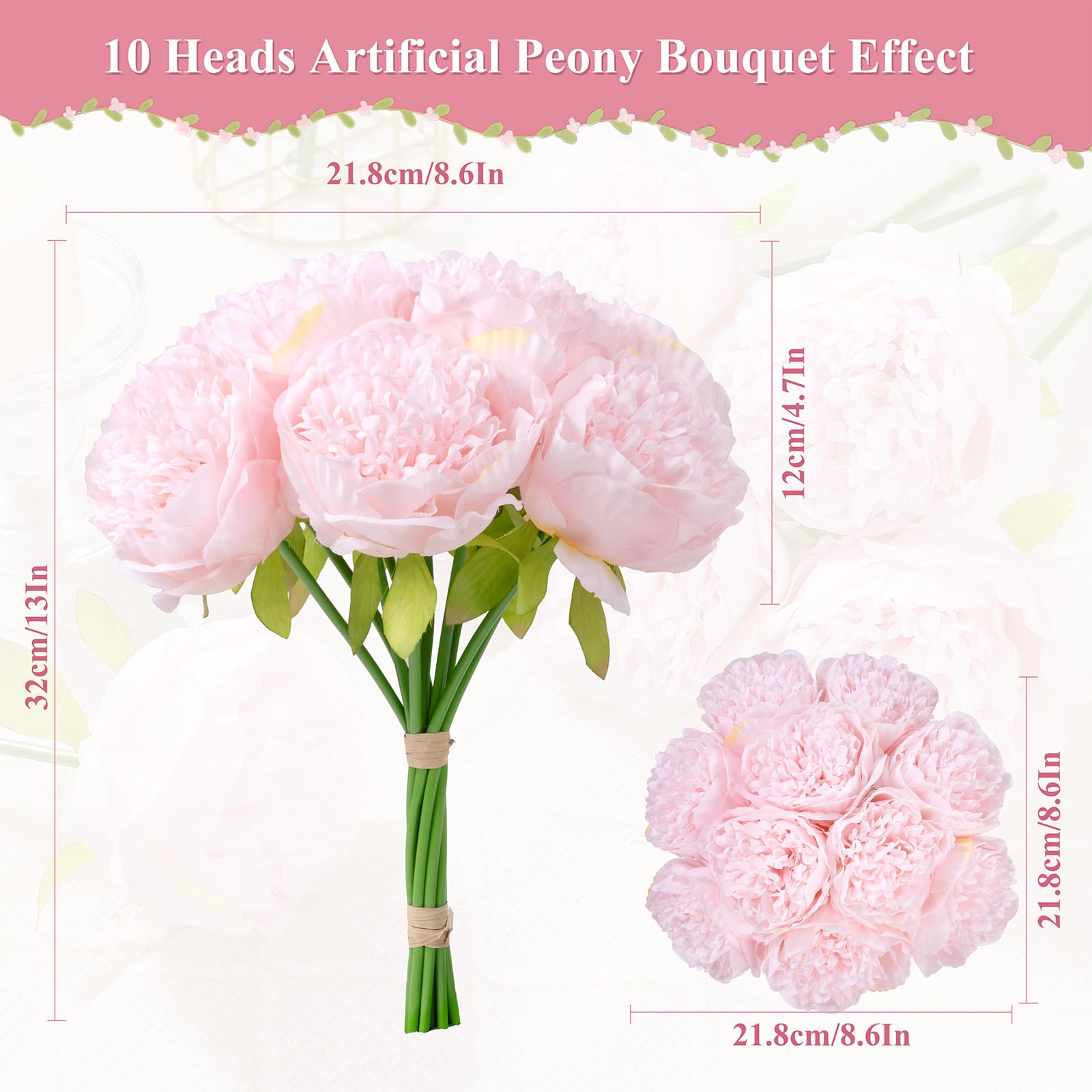 Künstliche Pfingstrosen & Rosen - Wie Echt Aus Seide