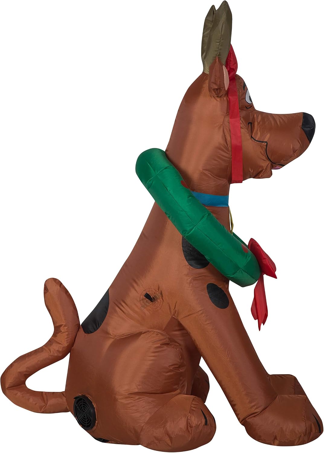 Gemmy 3 Ft Scooby-Doo Reindeer Christmas Inflatable, Airblown Indoor/Outdoor Yard Decoration, Self-Inflates with Stakes and Tethers