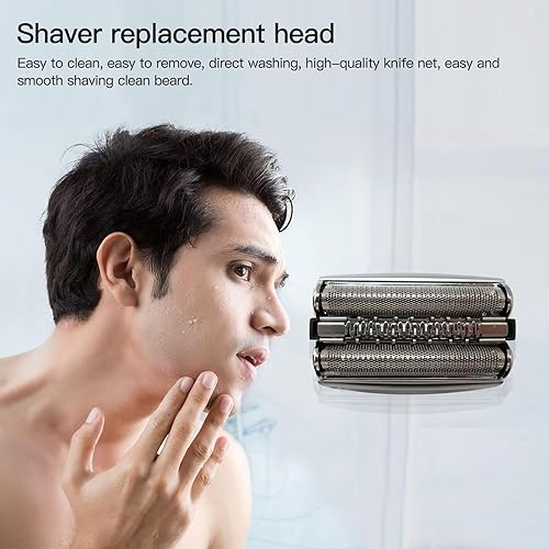 Miniatura 4 de 70S - Cabezal de repuesto para cabezal de casete de afeitadora plateada para B-raun Series 7 799cc, 795cc, 790cc-4, 760cc, 750cc, 735s, 720, 760,