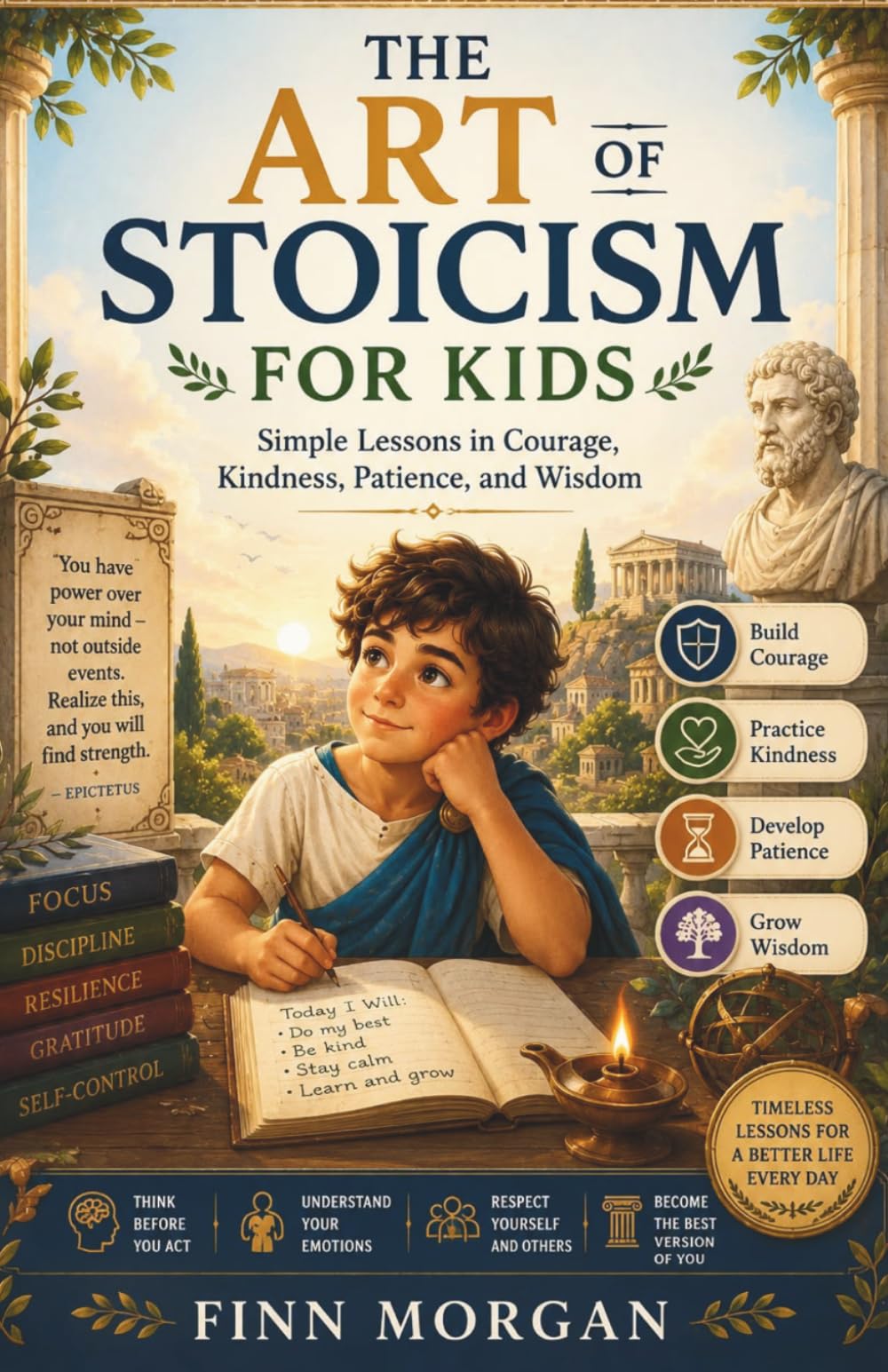 The Art of Stoicism for Kids: Simple Lessons in Courage, Kindness, Patience, and Wisdom