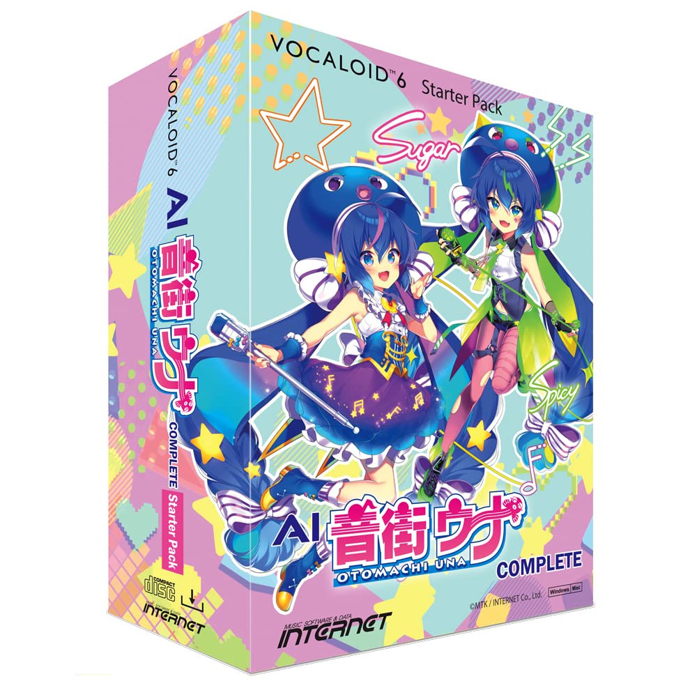 ボーカロイド6 音街ウナ スターターパック Amazon.co.jp: VOCALOID6 Starter Pack AI 音街ウナ Complete : 楽器