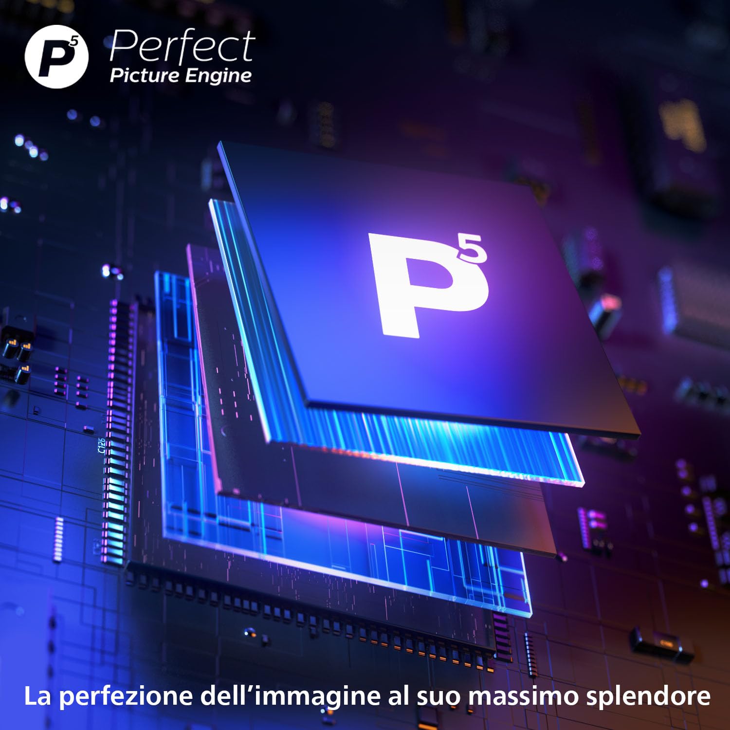 Philips Ambilight 'The One' 55PUS9010 QLED 4K Smart TV - Display 55’’ con processore P5 Perfect Picture Ultra HD, Titan OS, Dolby Vision e Dolby Atmos Sound