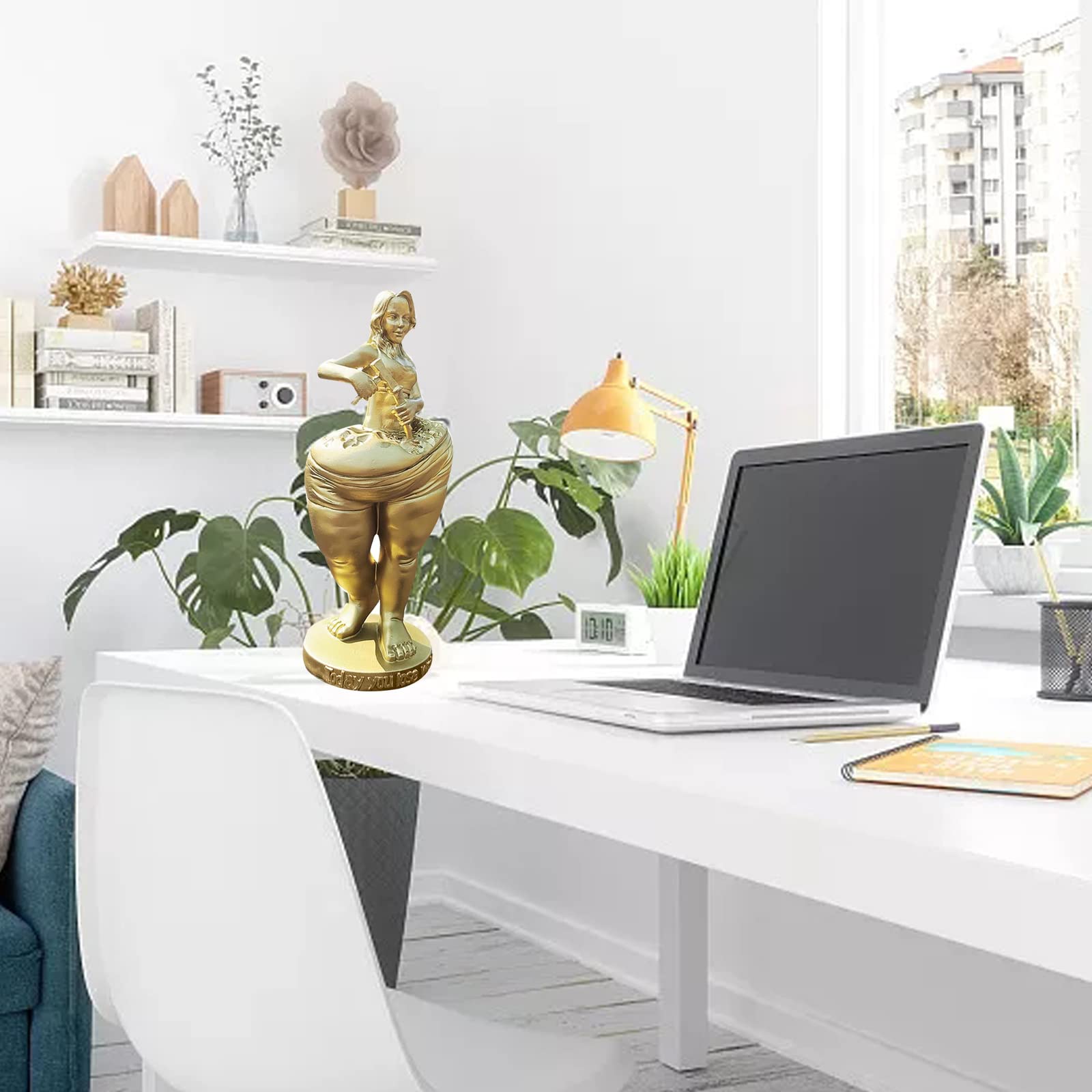 WUBIANJIE Grande statue de déesse grecque en résine avec buste Artemis de 30,5 cm pour bureau