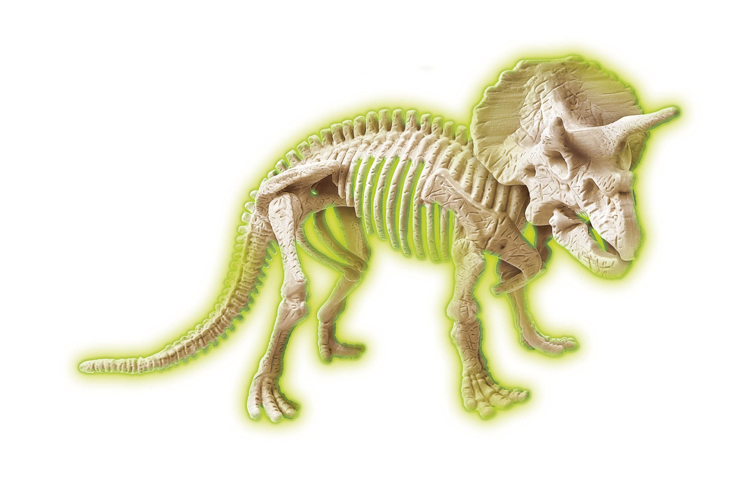 Clementoni Jurassic World 3 Dominion-Triceratops y Velociraptor-Dinosaurios, Kit de fósiles para excavar y ensamblar, Juego científico 7 años (versión en español) -Made in Italy, Multicolor, 19307