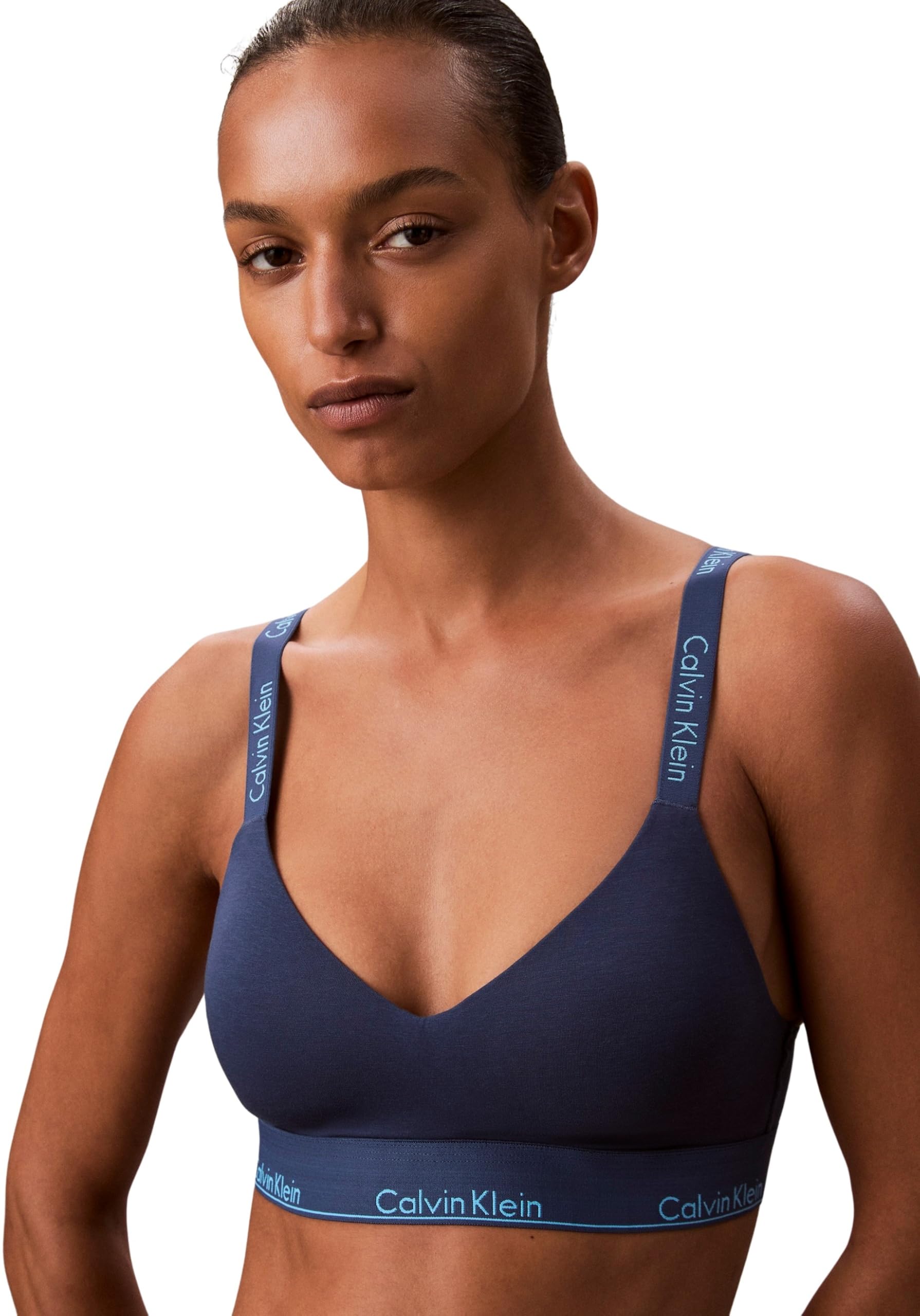 Calvin Klein Sujetador Bralette Mujer Lightly Lined con Cintura elástica