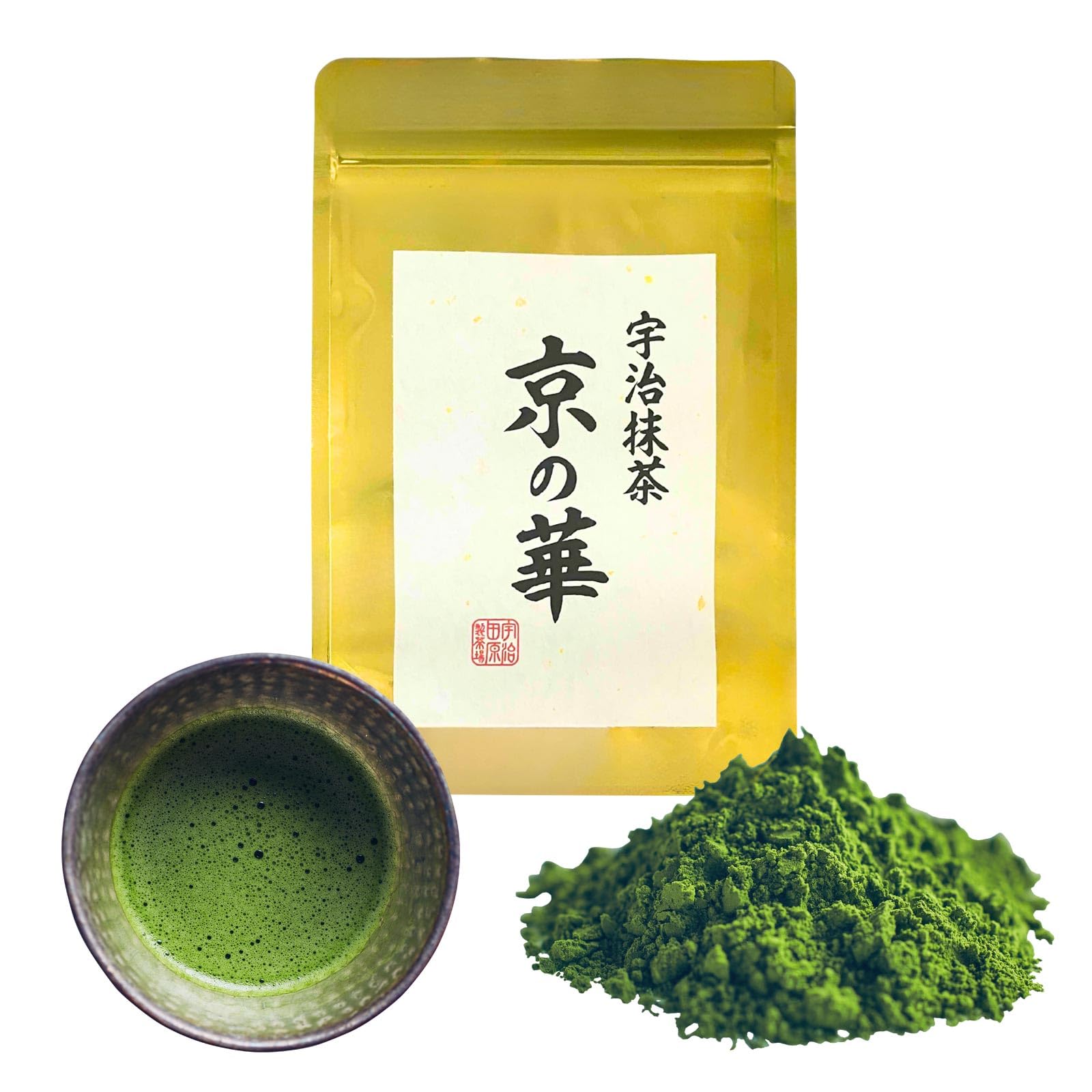 Amazon.co.jp: 京都・宇治田原製茶場 京の華50g袋 宇治抹茶 ujimatcha