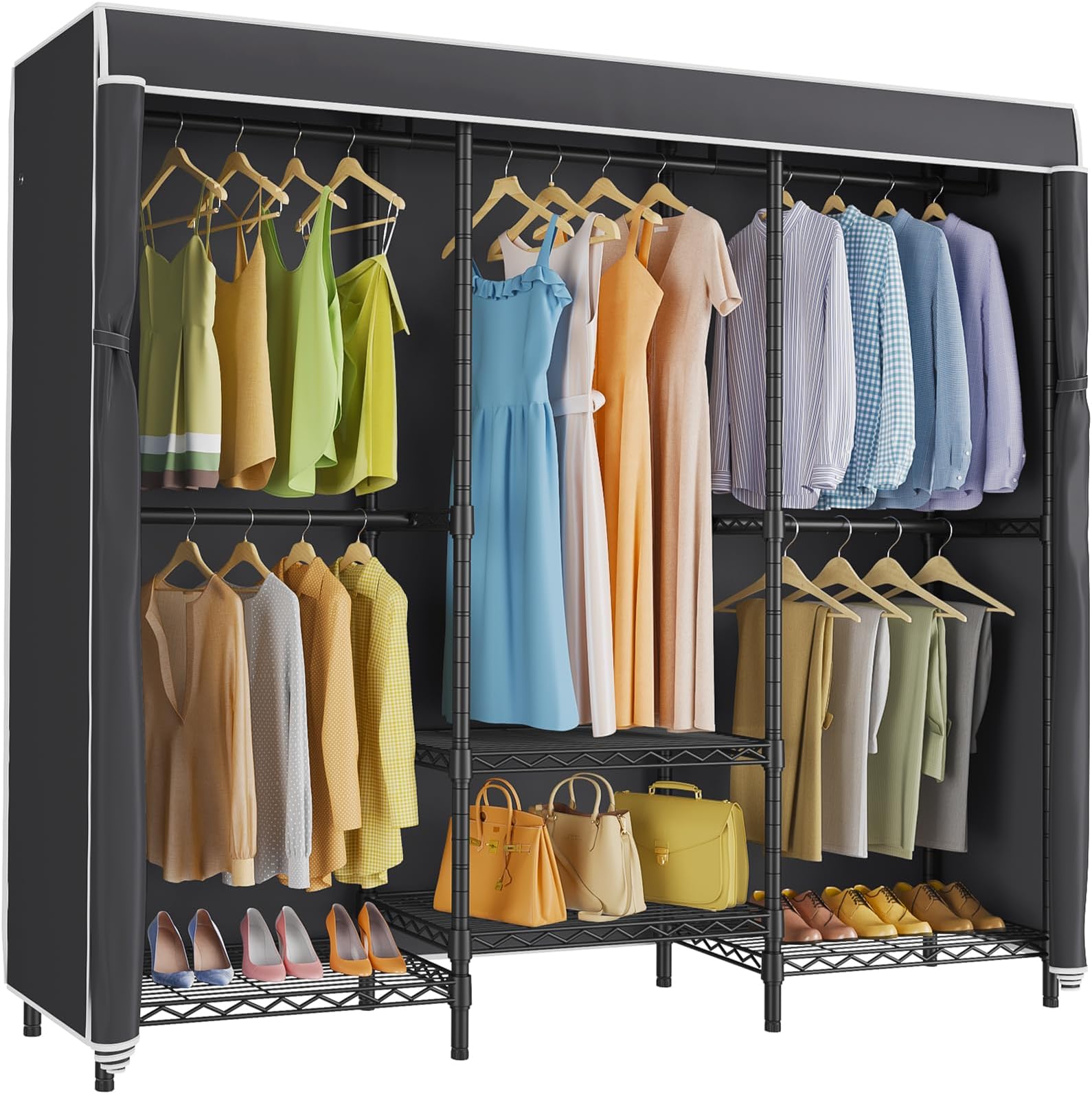 Amazon Basics Expandable Metal Hanging Storage Organizer