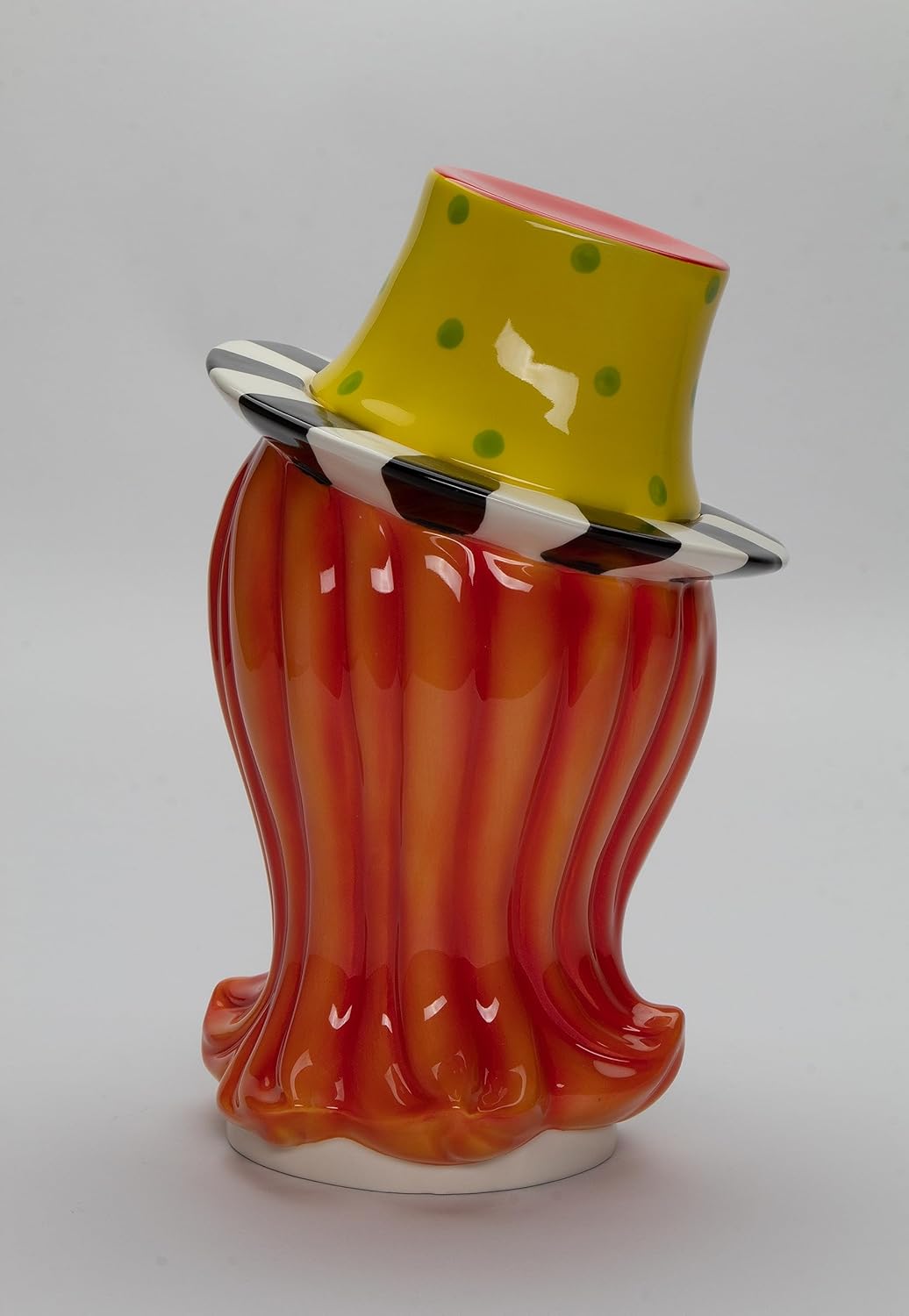 62623 Fine Ceramic Dollymamas African American Black Fashion Lady Cookie Jar, 10-7/8" H