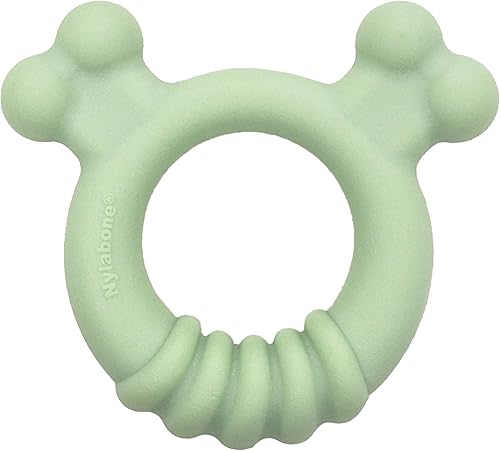 Miniatura 1 de Nylabone Anillo de juguete sensorial para masticar para cachorros, juguete de dentición para aburrimiento y estimulación, suministros para