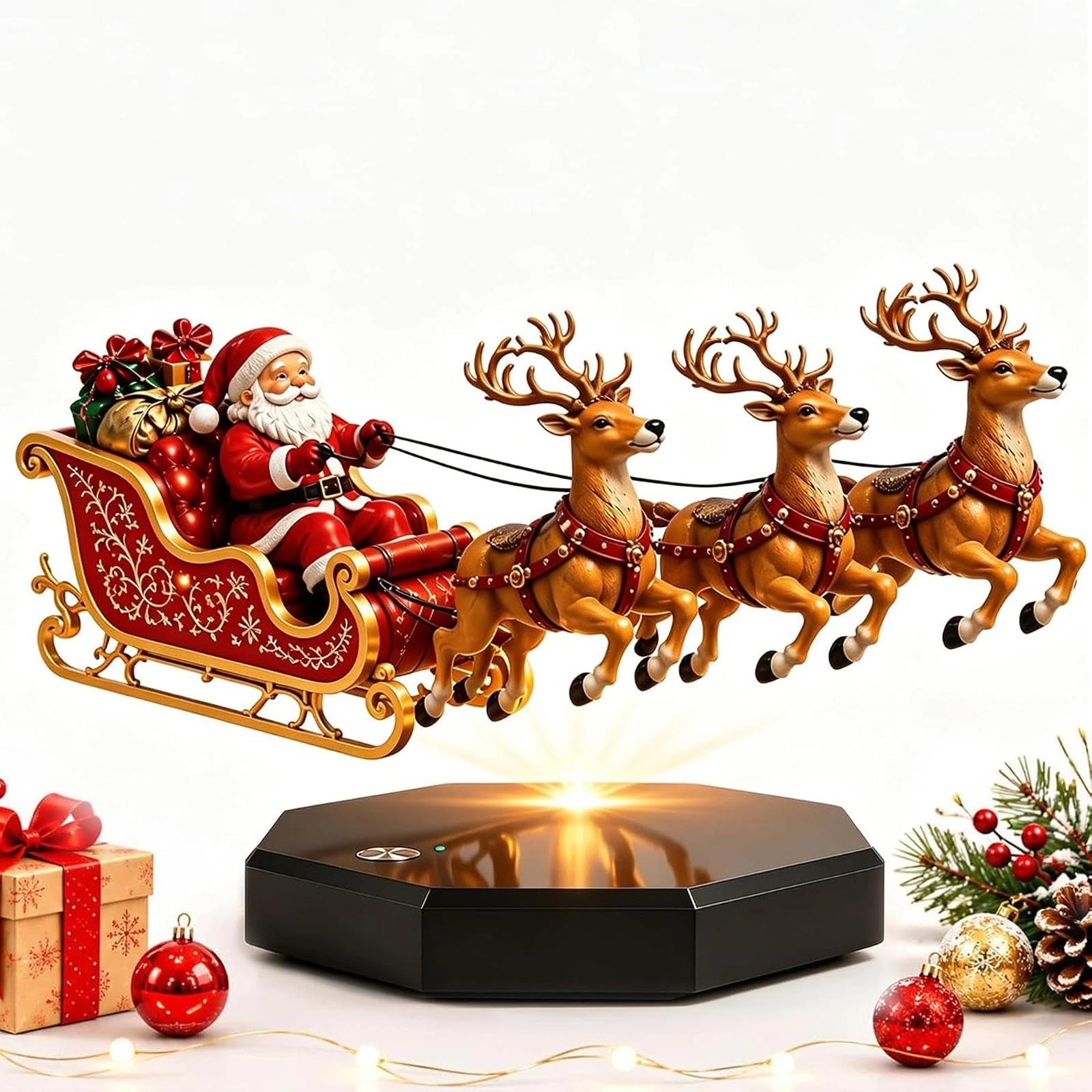 Slitta Di Babbo Natale A Levitazione Magnetica(A)