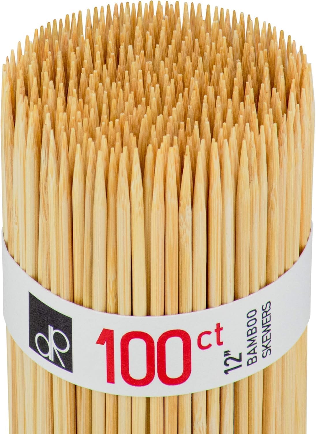 DecorRack Natural Bamboo Skewer Sticks
