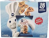 Vista 17 de Pillsbury Mini galletas dobles de chocolate, 6 unidades, 18 onzas (paquete de 9)