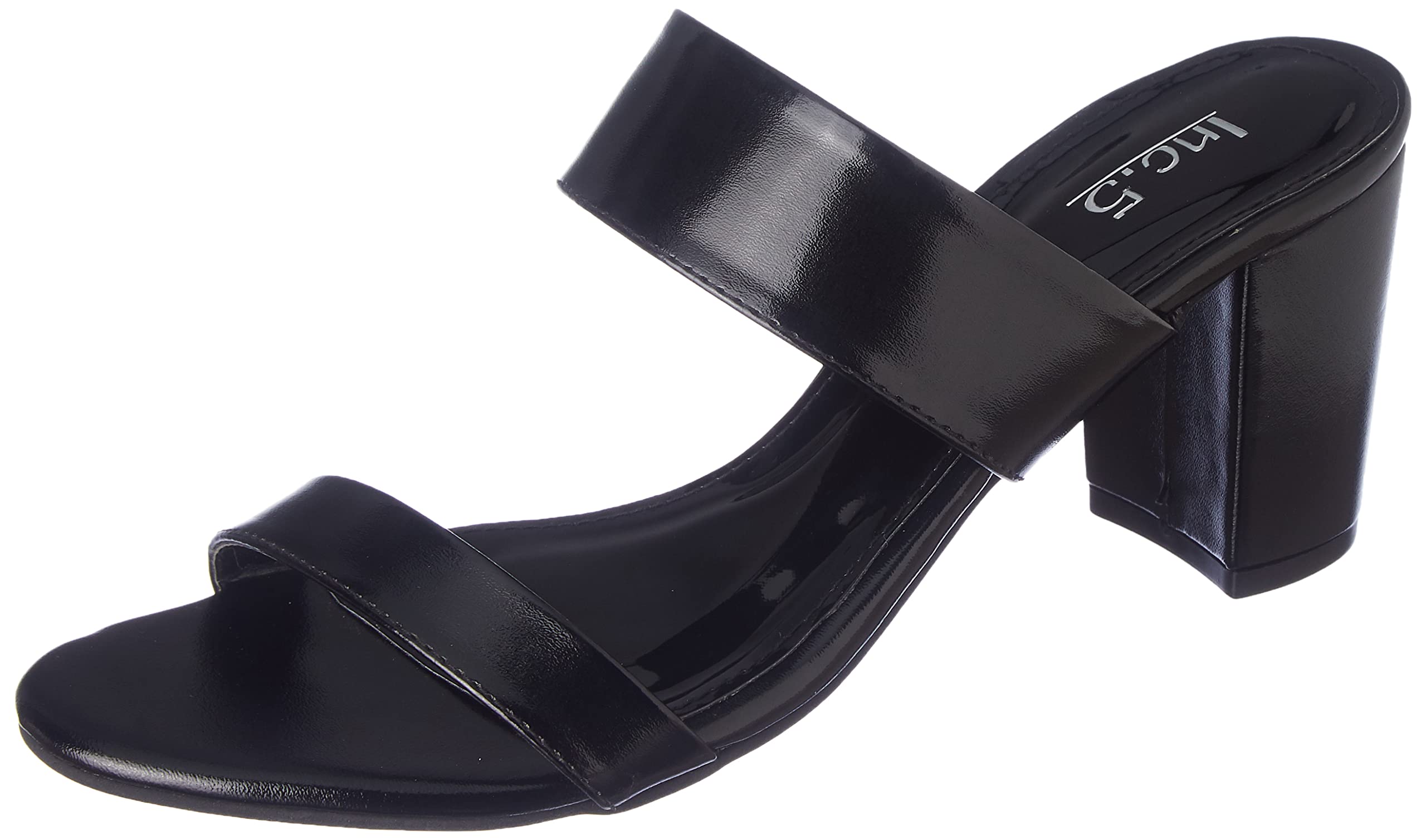 Inc.5 Block Heel Fashion Sandal For Women_990119_BLACK_4_UK (B0BFRBVQ1F) Amazon Price History, Amazon Price Tracker