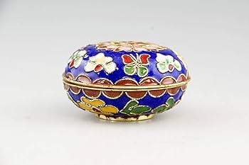 Amazon.co.jp: 中国 七宝焼 ジュエリーボックス 小物入れ