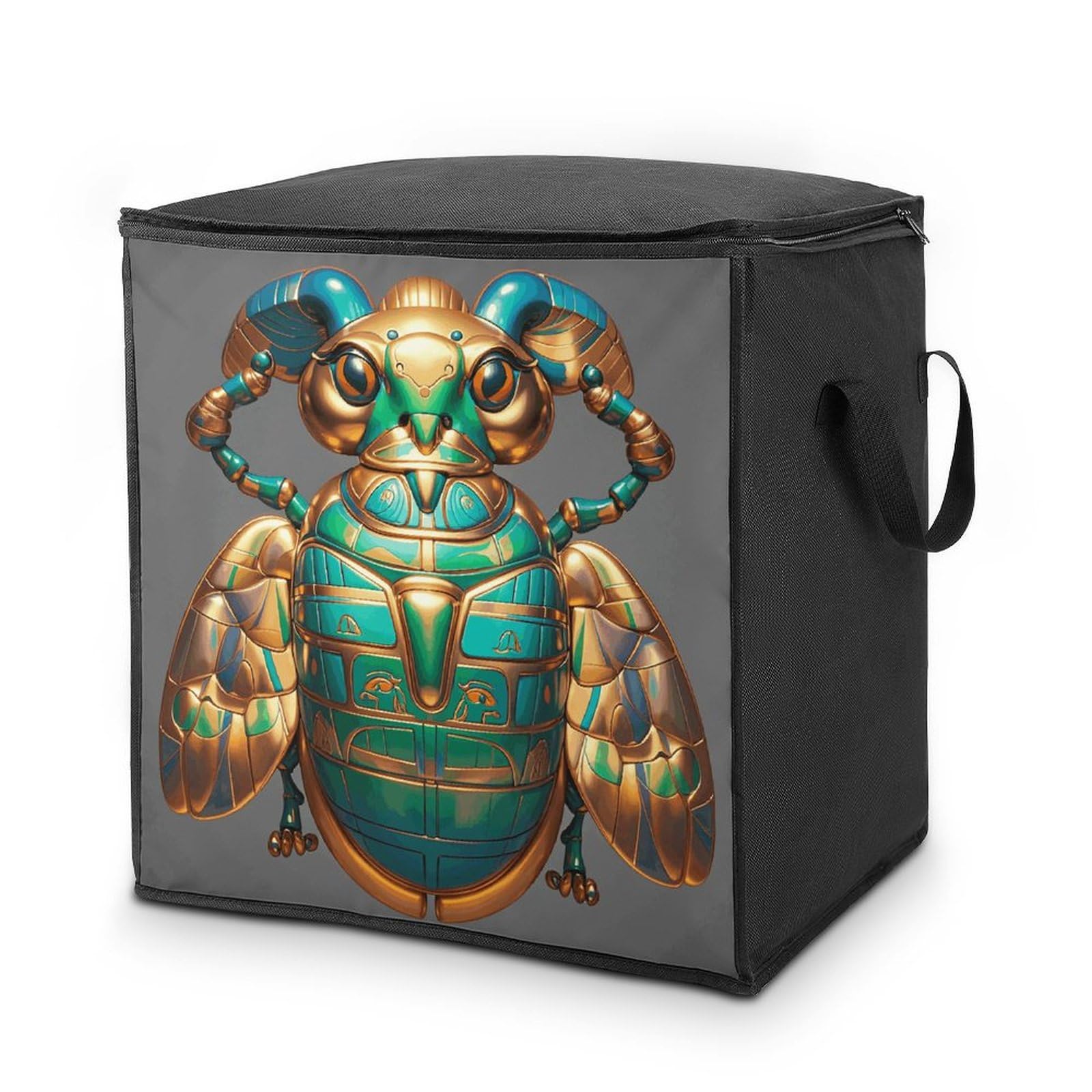 Sac de rangement pour vêtements couvertures placards et jouets avec poignées de transport