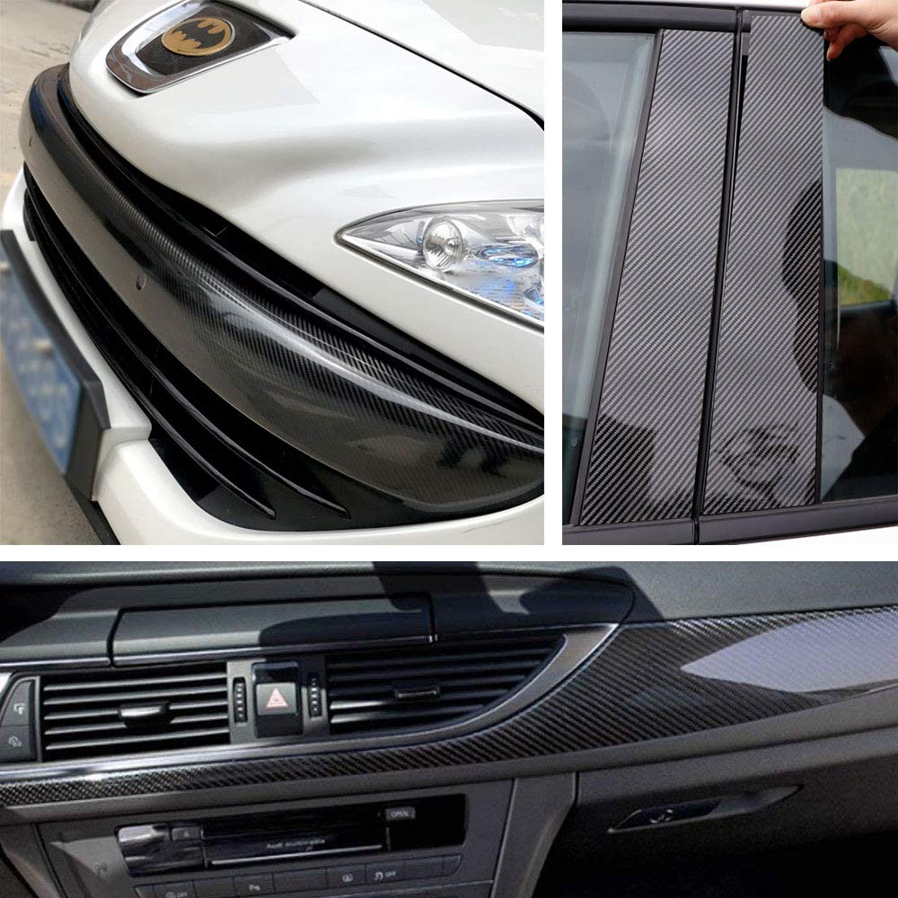Buy 6D Carbon Fibre Vinyl Wrap, Speyang Self Adhesive Vinyl Carbon