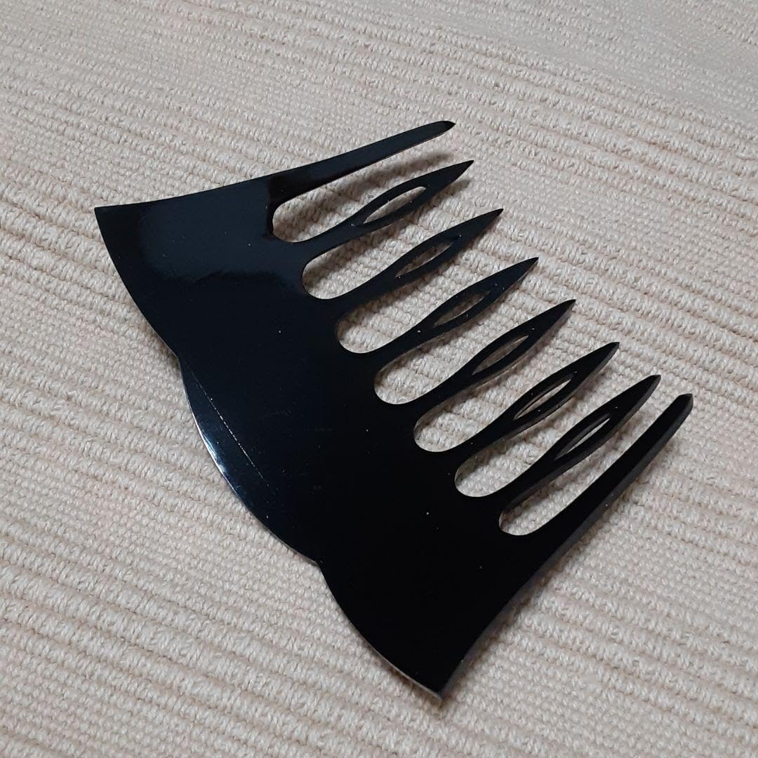 蒔絵No.60 櫛 桜 緑 紫ぼかし かんざし