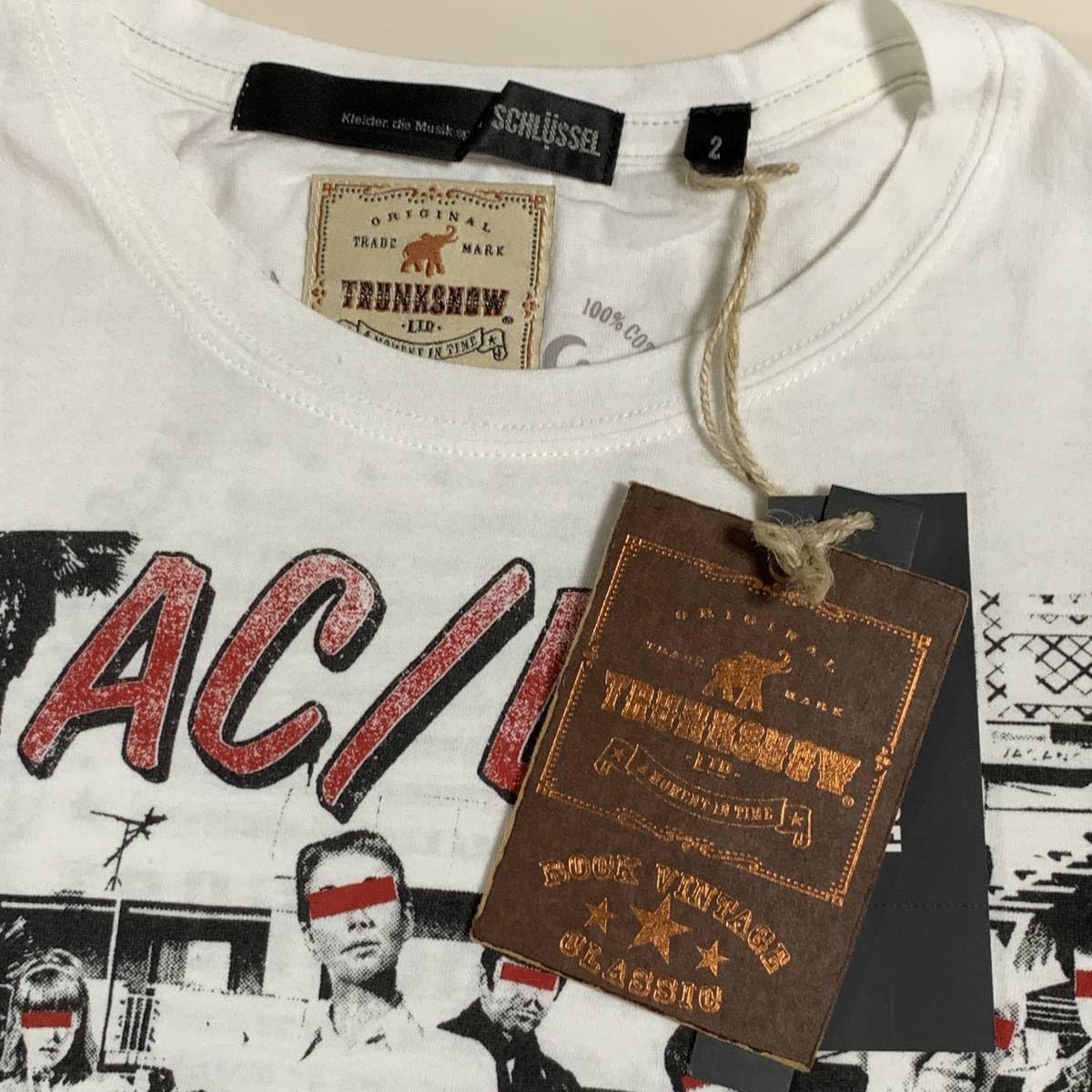 Amazon.co.jp: TRUNKSHOW トランクショー - AC/DC ロックTシャツ 