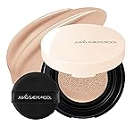 JUNG SAEM MOOL [ Mini ] Essential Skin Nuder Cushion Mini 22N Peach Light 0.17 Fl Oz, Natural Radiant Finish Cushion Foundation with Buildable Coverage, Lightweight Texture, Korean Foundation Makeup