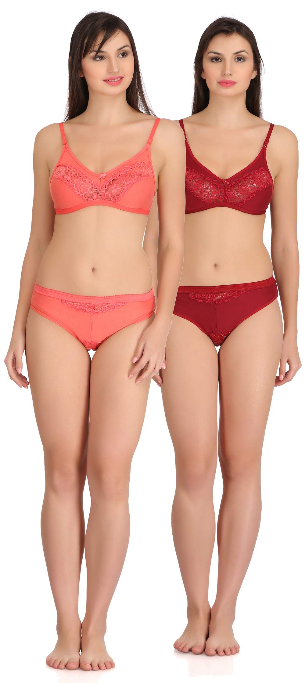 embibo Women Cotton Bra Panty Set for Women Lingerie Set for Honeymoon Bra Panty Set for Women with Sexy Bra Panty Set for Women Innerwear-picture-41