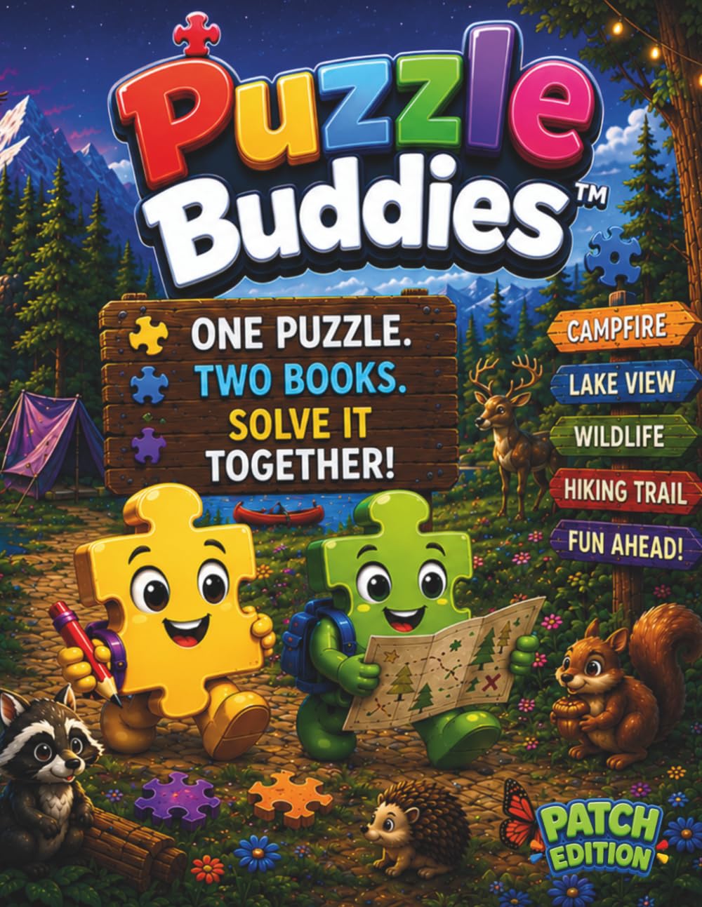 Puzzle Buddies Camping Trip Adventure: Patch Edition (Puzzle Buddies Adventures)