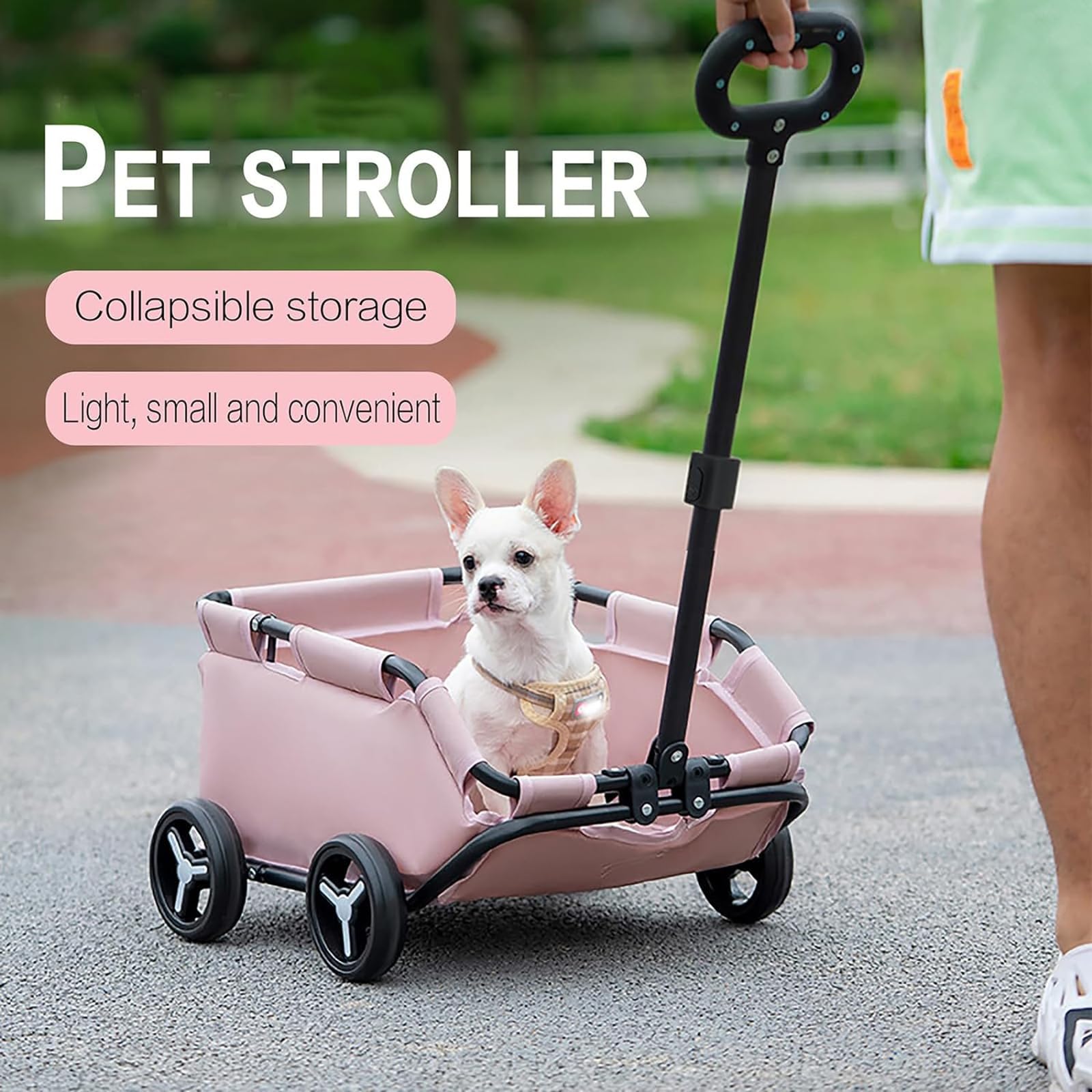 Bolsa de transporte para gatos con correa transpirable para mascotas para jugar al aire libre para perros pequeños