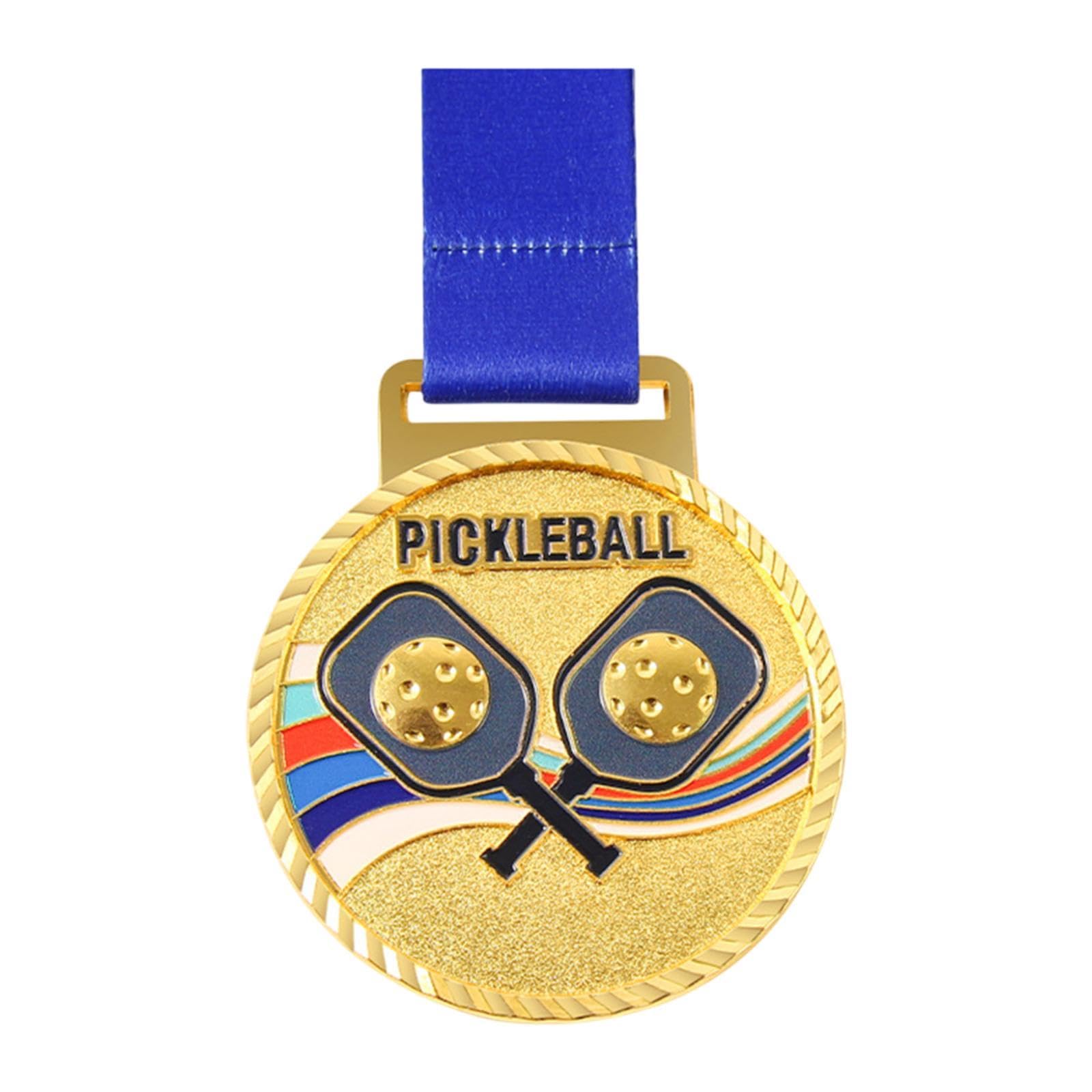 Award Medal Pickleball Football Volleyball Prize Competition Party gold-image-37