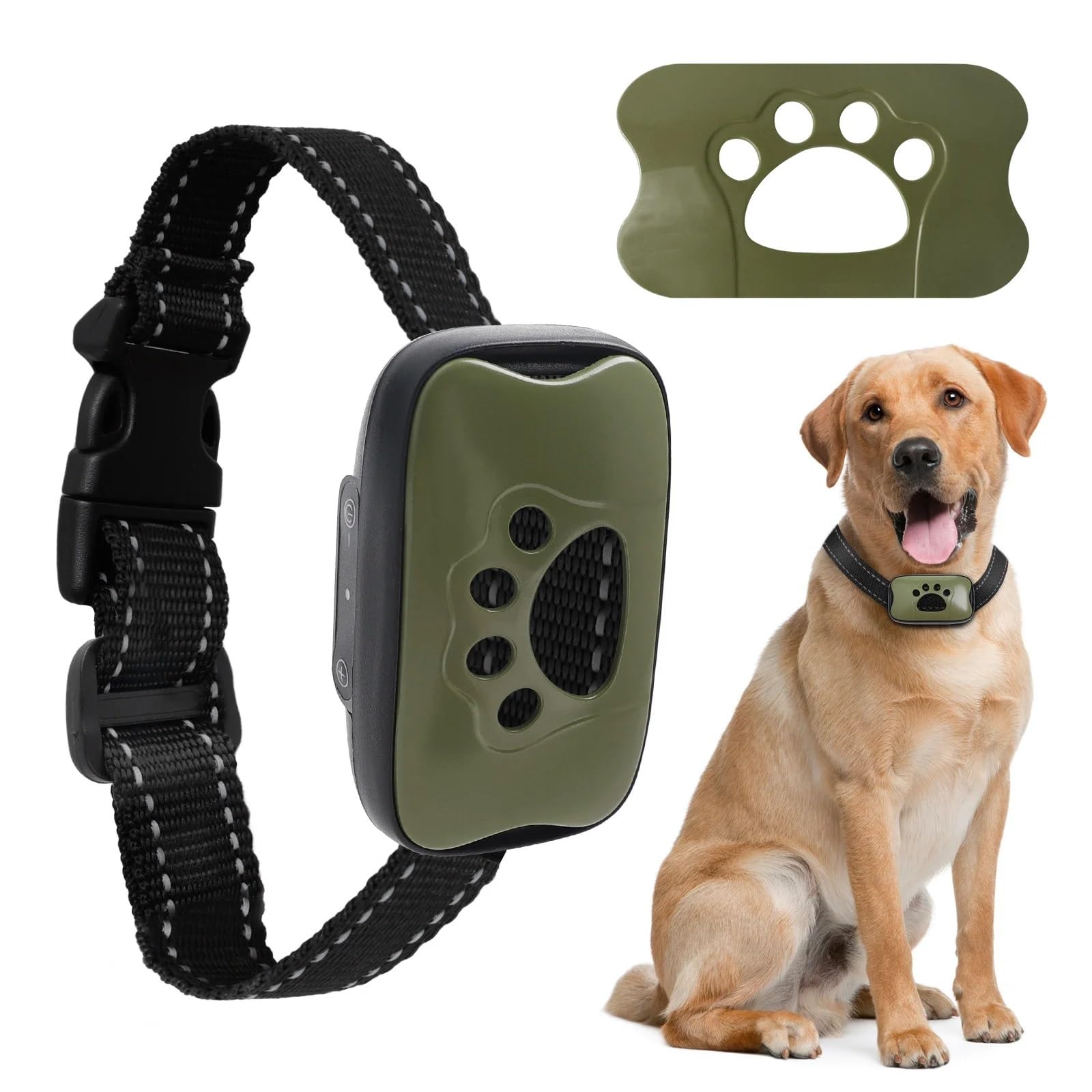 Collier de dressage vibrations et ultrasons contre aboiement