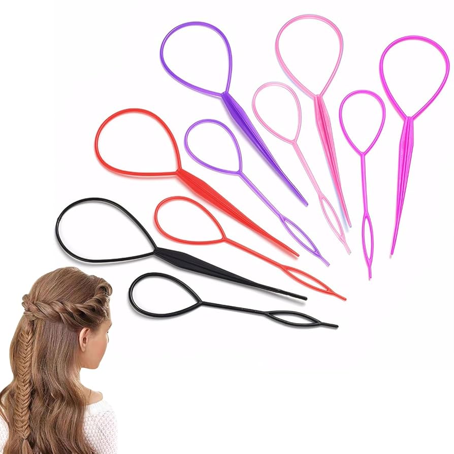 ヘアアレンジスティック Amazon | DELUXEFOX くるりんぱ スティック アレンジスティック