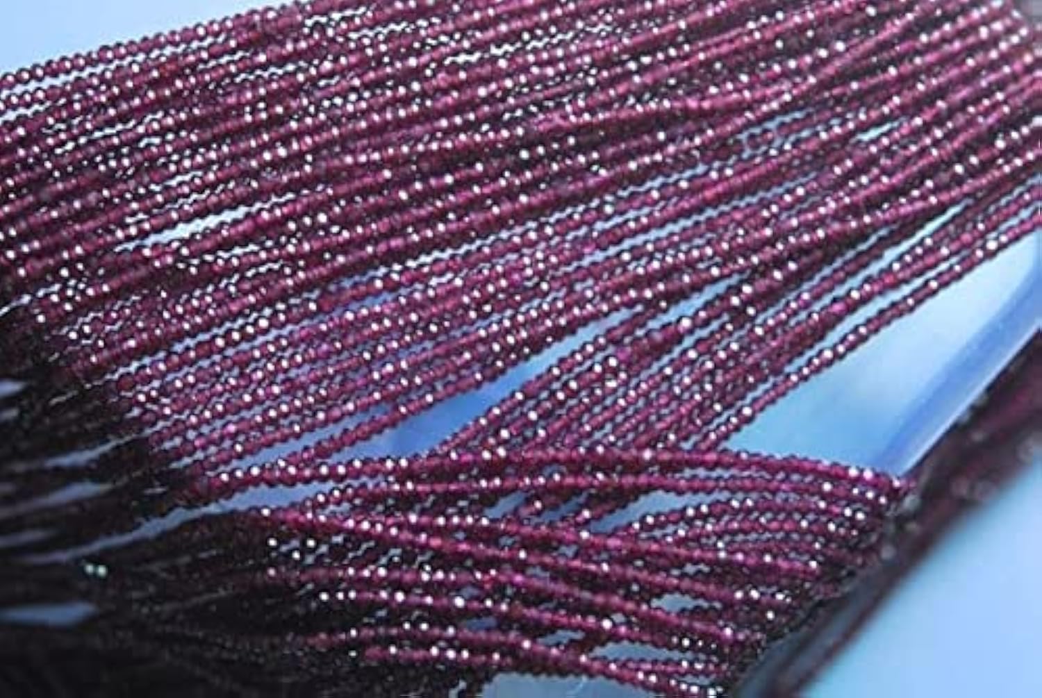 Garnet Faceted Rondelles en pierre fine pour créer un bijou porteur de sens