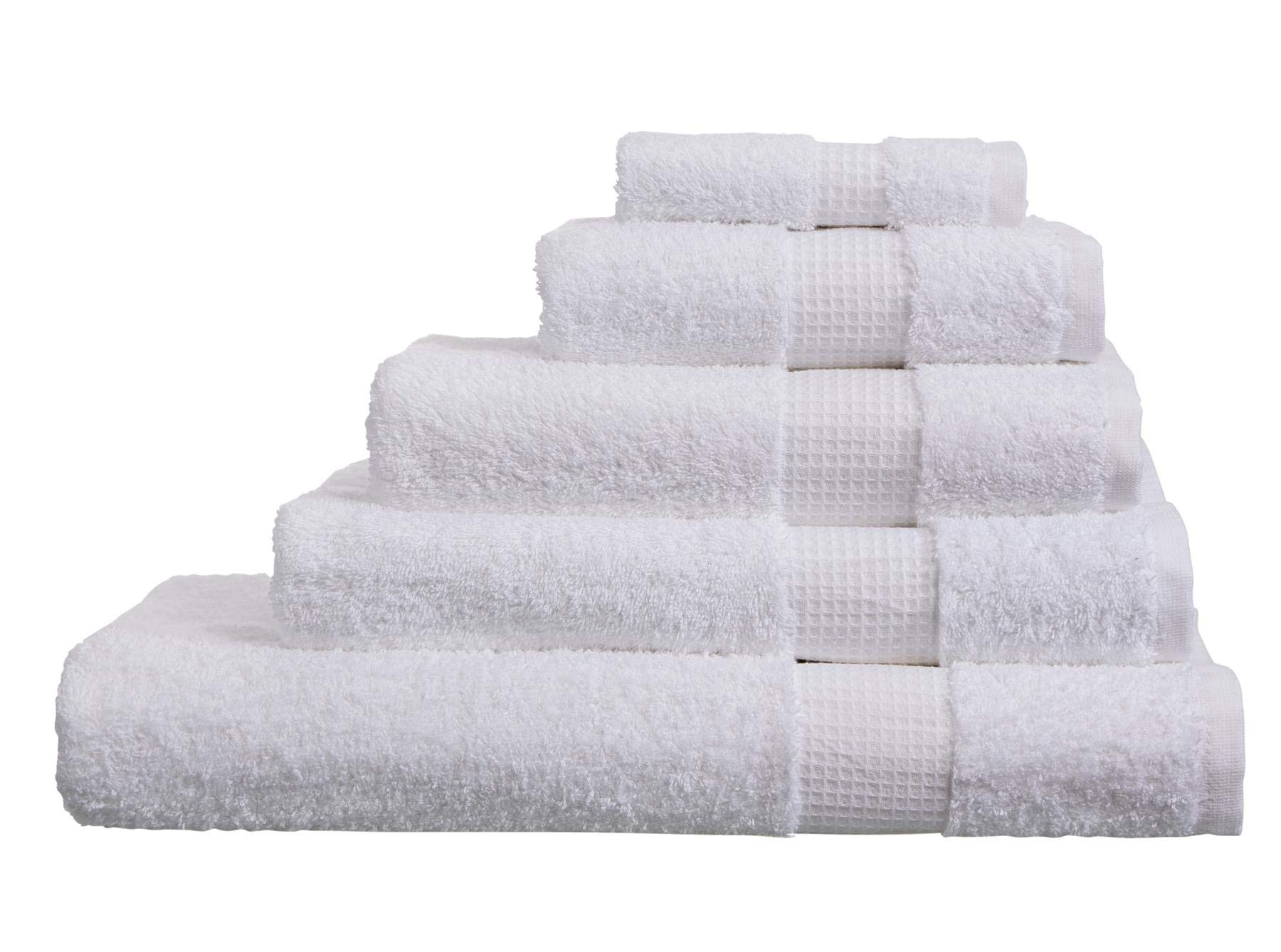 Olivia Rocco White Egyptian Cotton Towels, Luxe Collection Towel 700 Gsm, Bath Towel