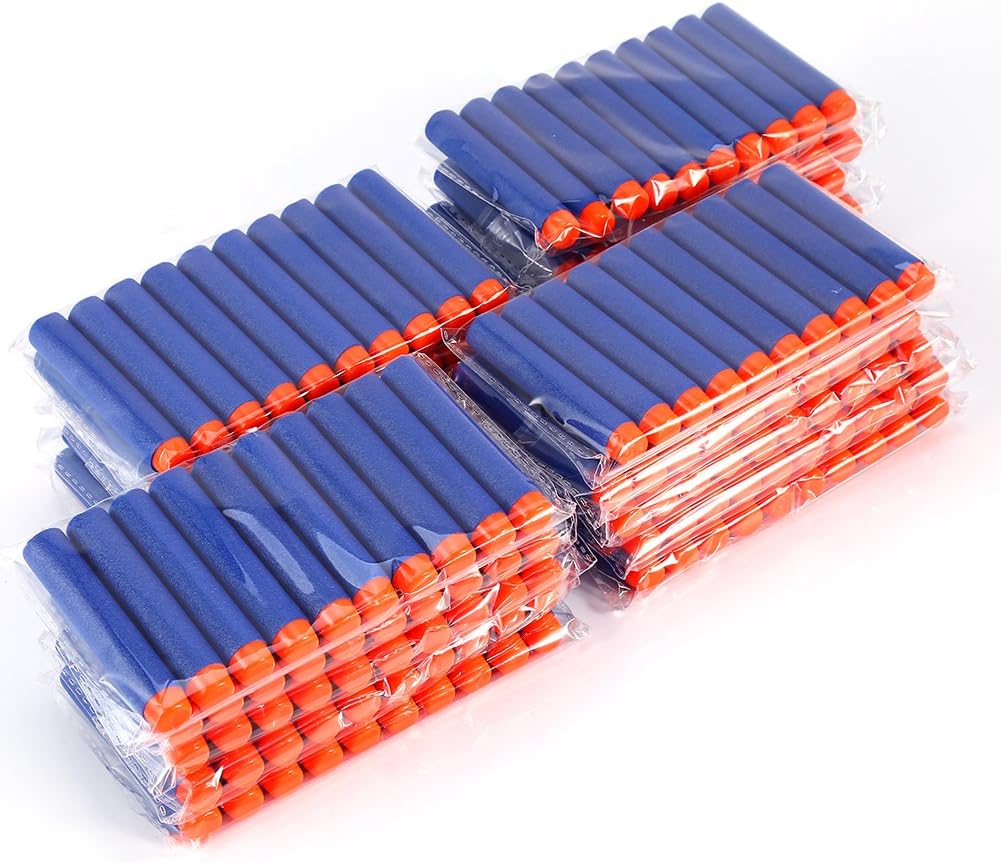 Yosoo 400pcs 7.2cm Refill Bullet Darts for Nerf N-Strike Elite Series Blasters Kid Toy Gun