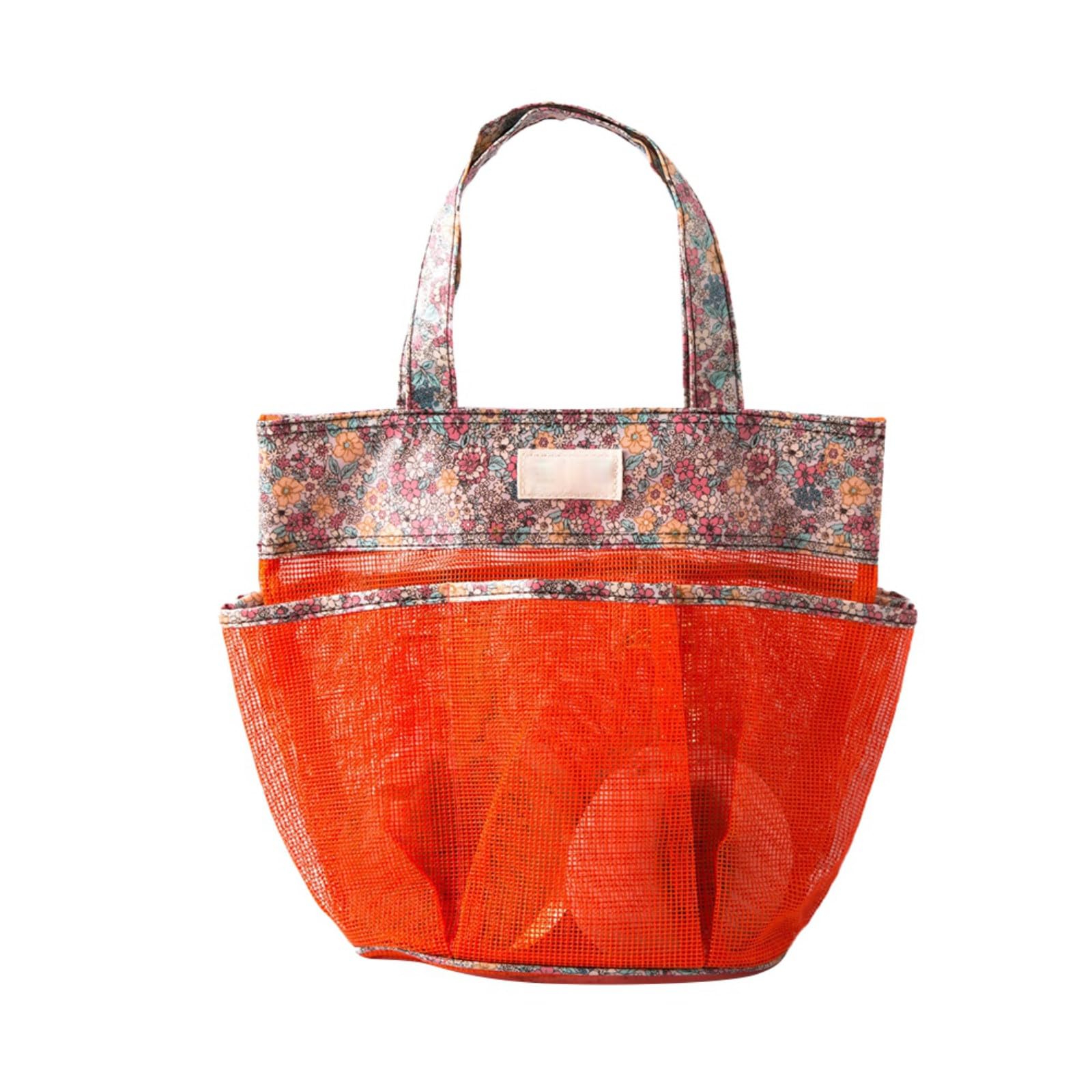 Valcatch Shower Caddy Basket Portable Mesh Shower Caddy Bag Basket Tote Hanging Travel Shower Mesh Pool Shower Bag
