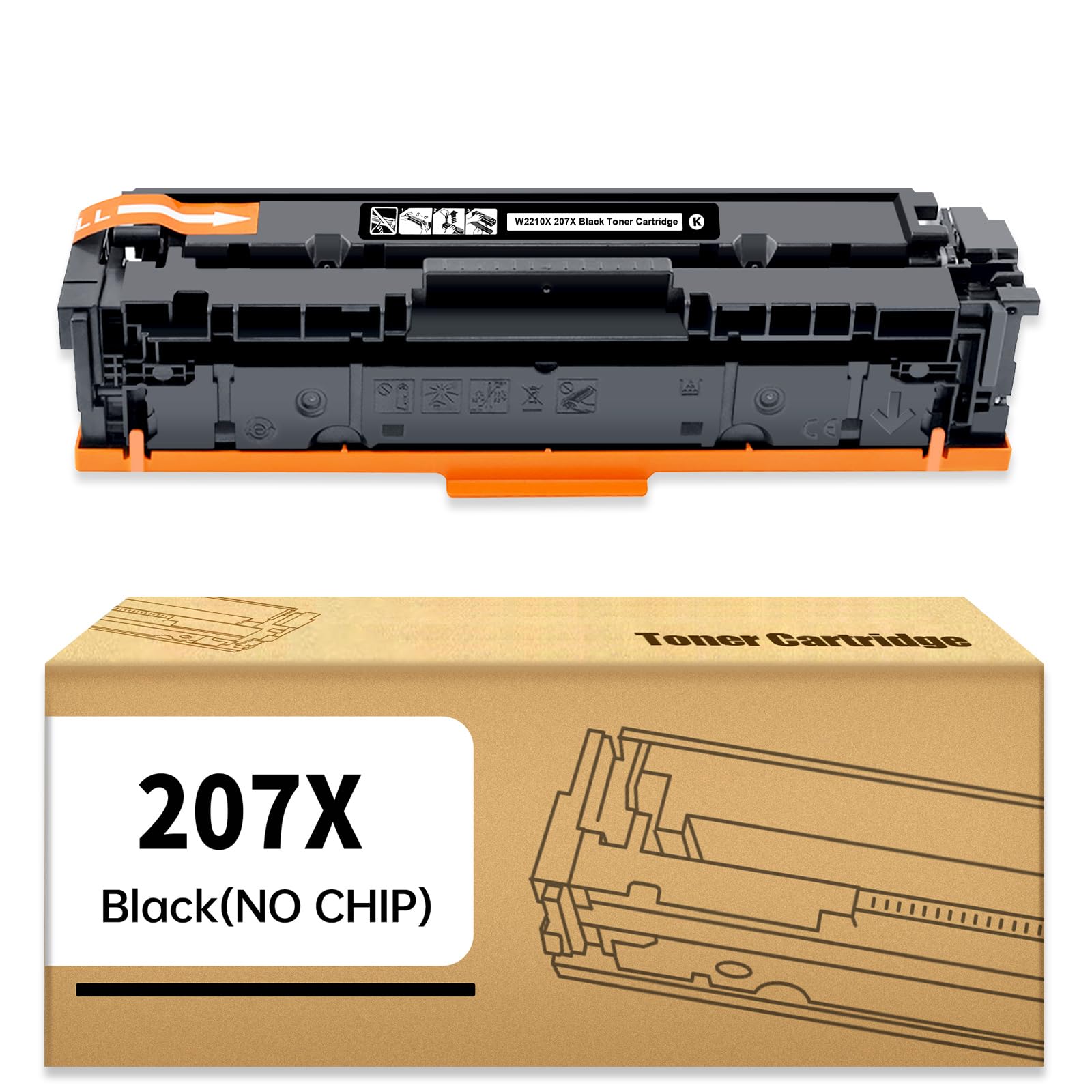 PG-217 PG217 Compatible Toner Cartridge With Upgraded Chip Replace for Pantum P2200, P2200W, M6507, M6507NW, M6607NW, High Yield (1600 Pages) 1 pack. — view 9