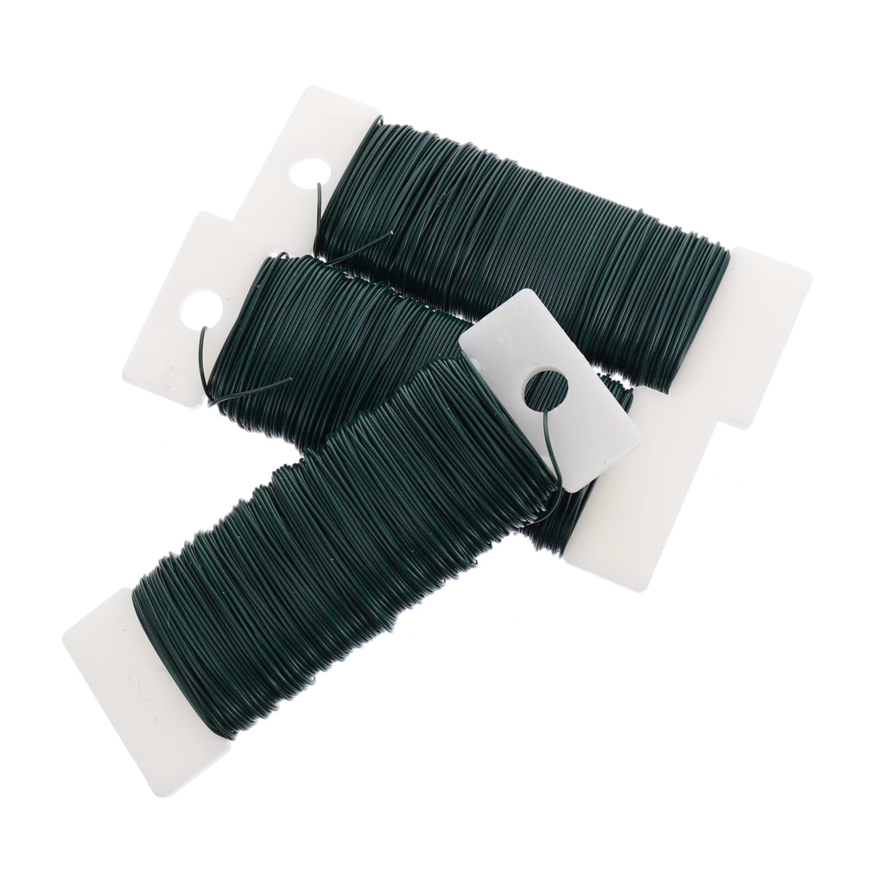 HOMSFOU 3pcs Portable Gardening Iron Wire Lightweight Binding Wire for Floral Arrangements Easy to Cut Blends with Garden Plants