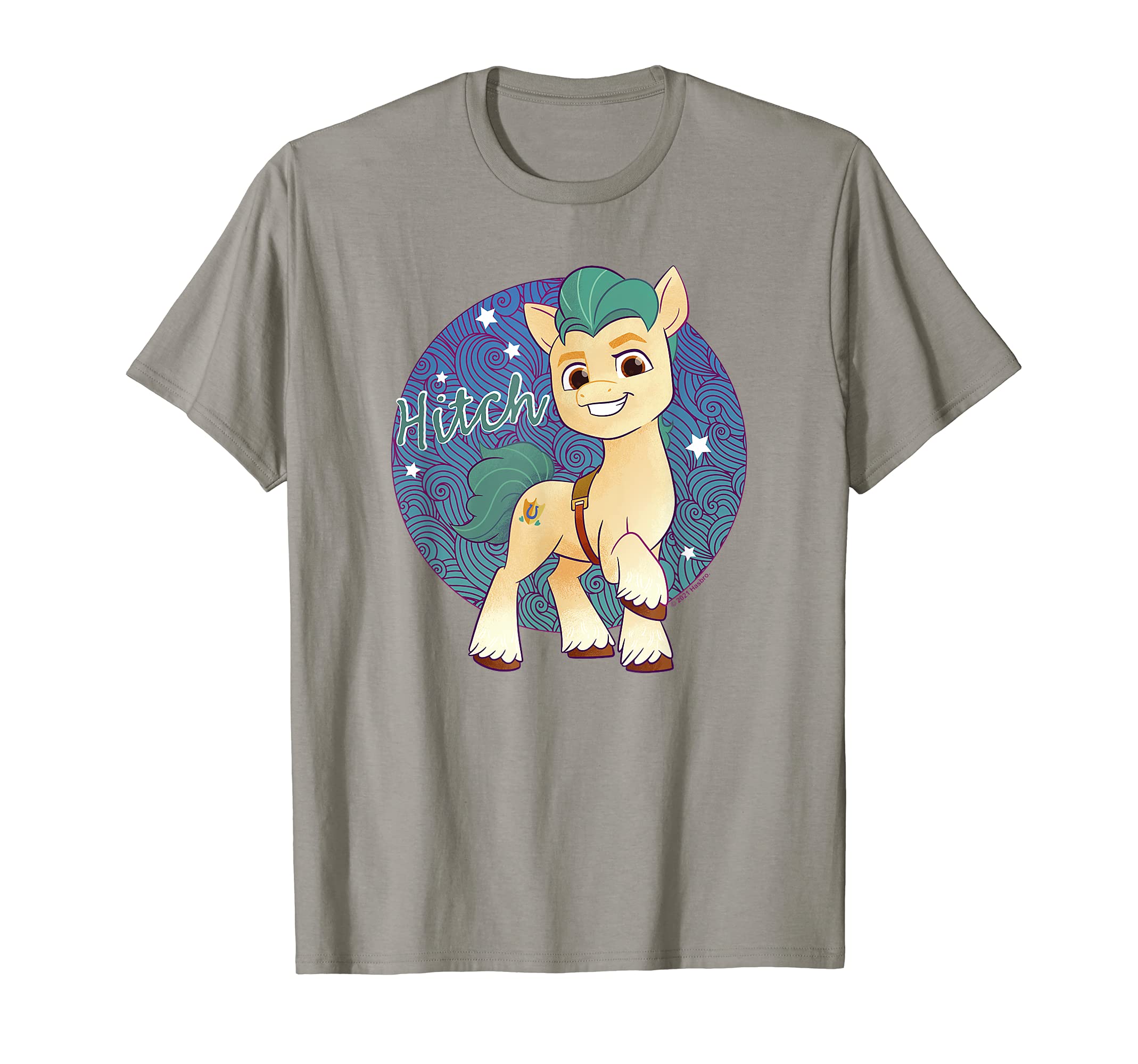 My Little PonyA New Generation Hitch Star Circle Portrait T-ShirtOEKO-TEX STANDARD 100