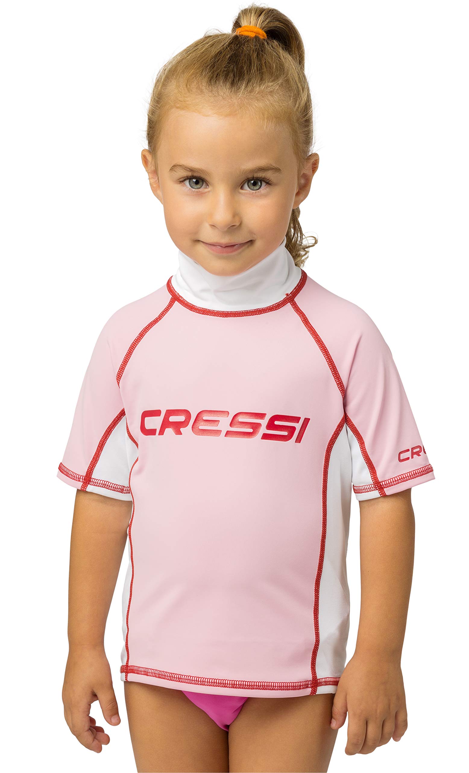 Cressi Girl's Short Sleeve Rash Guard