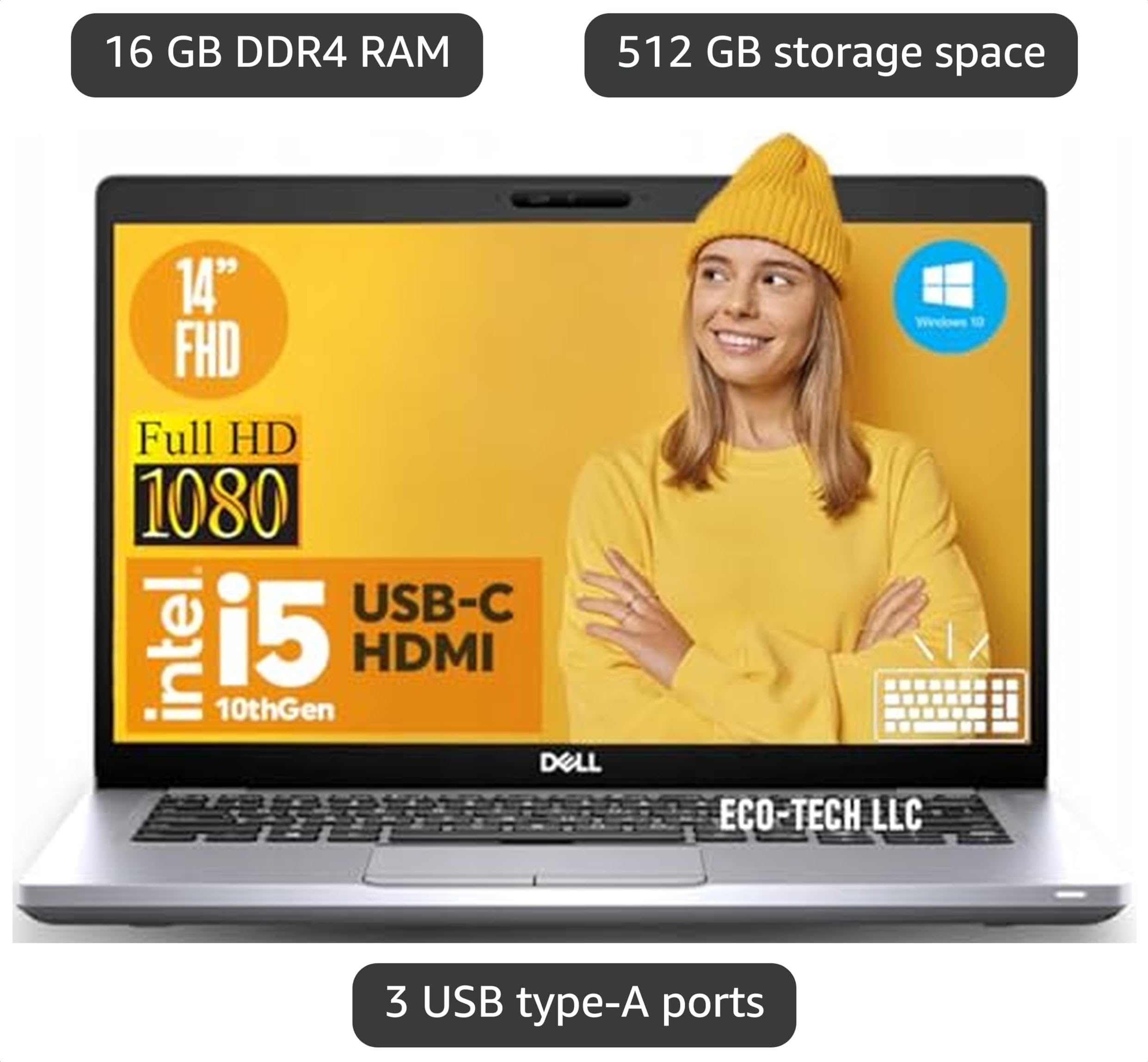 Amazon.com: Dell Latitude 5410 14