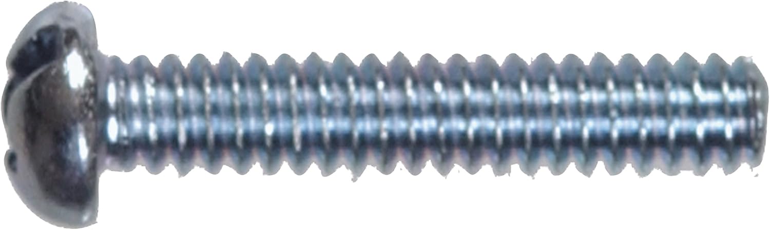 90434 1/4-20-Inch x 6-Inch Round Head Combo Machine Screw, 100-Pack, 6 inches, zinc