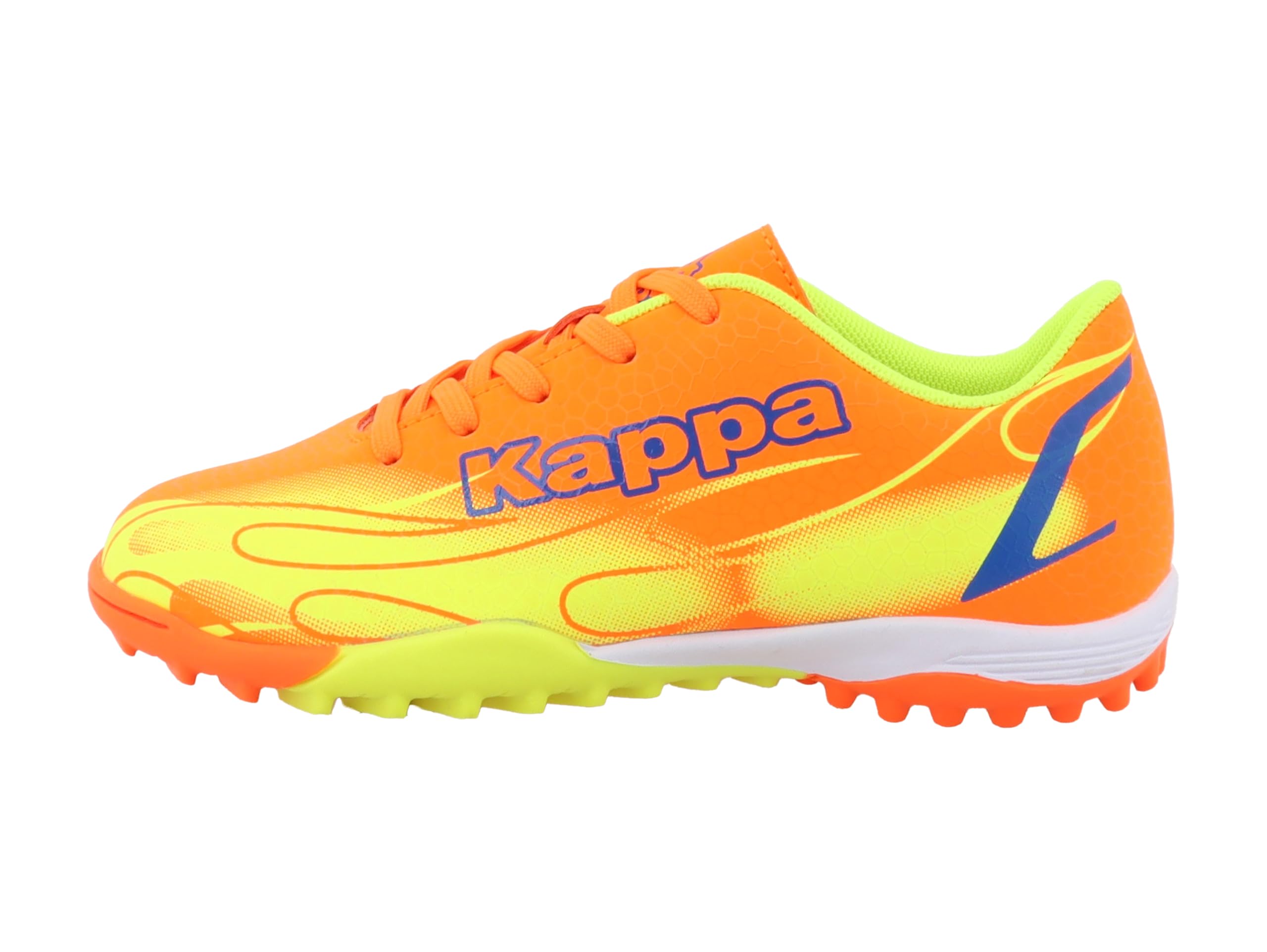 Supremo - Kappa Boy's 95k0623002 Sneaker, Orange Neon Yellow, 4 UK Child