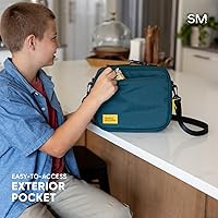 Vista 3 de Simple Modern Unisex Hadley Lunch Box With Shoulder Strap