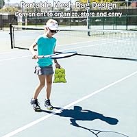 Vista 7 de Tennis Balls, 20 Pack Training Tennis Balls,High Elasticity Practice Tennis for Beginner, Exercise Playing Balls for Pet Dog