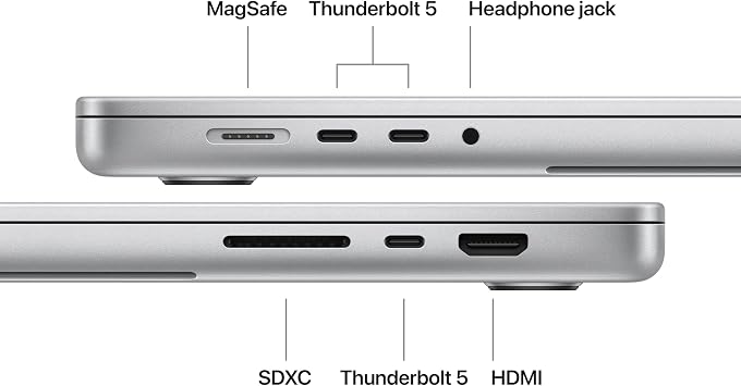 (CTO) Apple 16-inch MacBook Pro: M5 Max chip w 18-core CPU - 40-core GPU, 64GB, 2TB, Silver, 140W - Z1MV0002M - (2026)