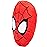 Jay Franco Marvel Spiderman Shaped Decorative Pillow - Kids Super Soft Throw Plush Pillow - Measures 15 Inches (Official Marvel Product)