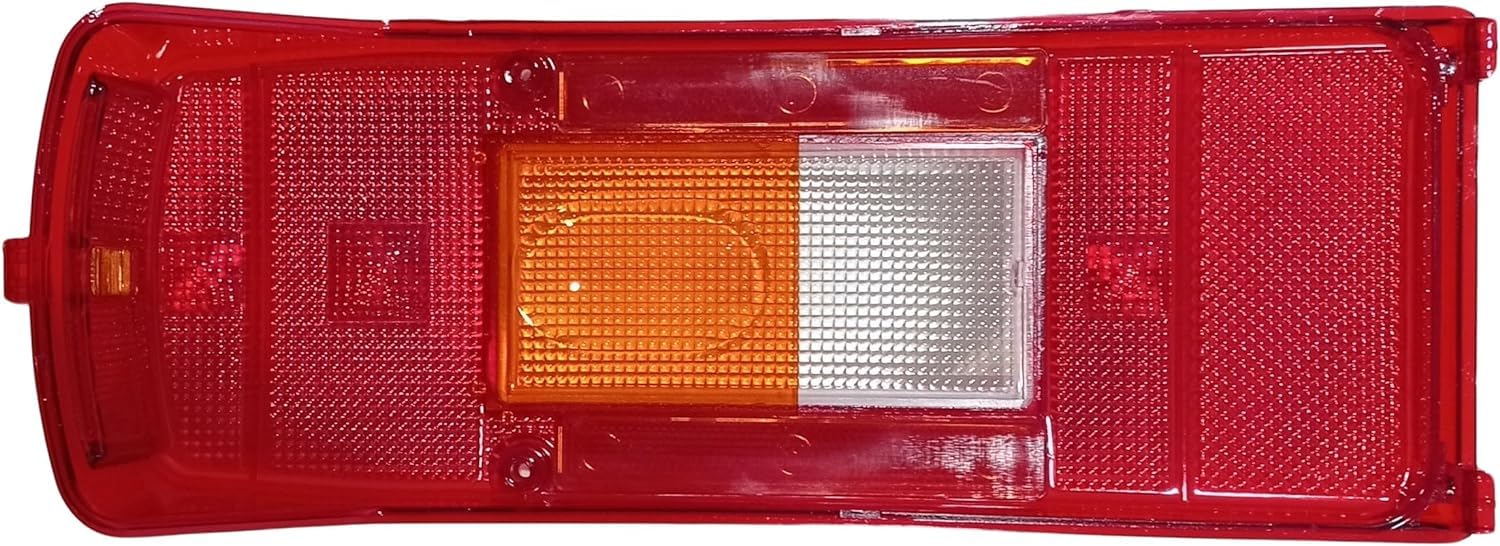 2 Lente di ricambio Luci Finale Posteriore per Rimorchio per camion Volvo FH16, FH12, FM9 E-MARK Rosso Giallo Bianco