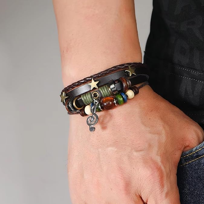 Y2k Jewelry Set - Star Necklace Earrings Fairy Grunge Bracelets Funky Rock Roll Music Lover Personalized Concert Party Grunge Accessories for Women